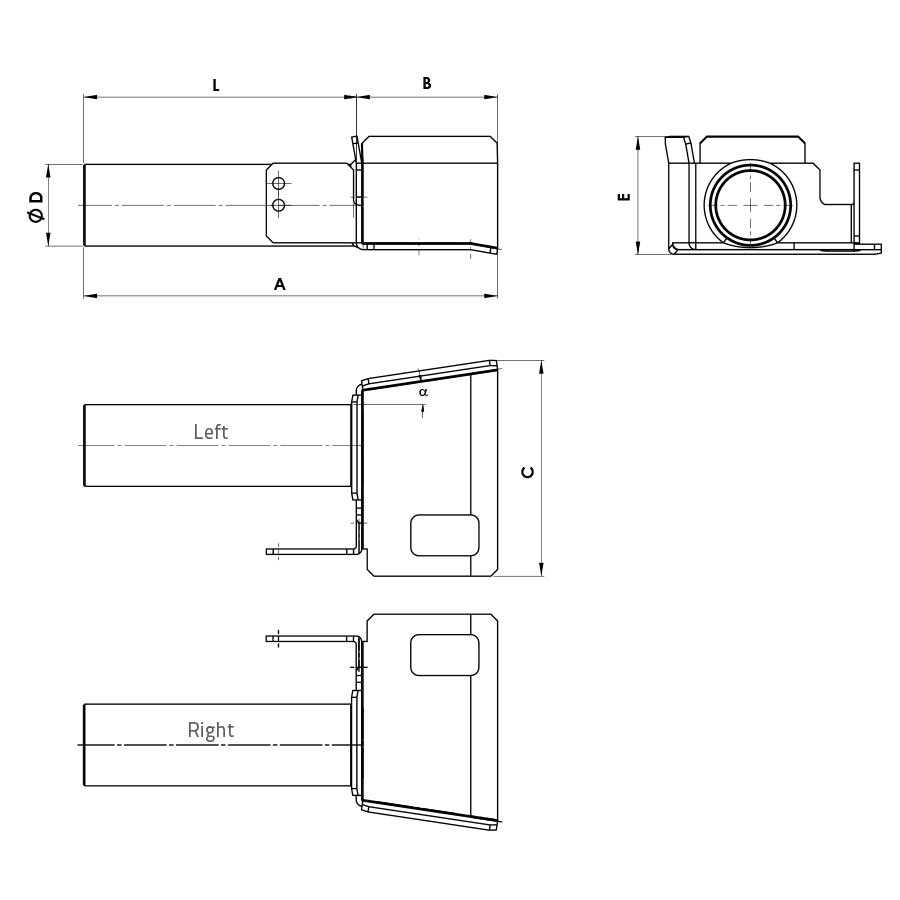 Disegno tecnico PALxxxSH